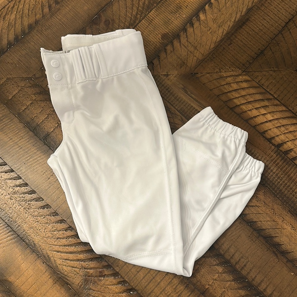 Champro Girls Fastpitch Softball Pants White - Large